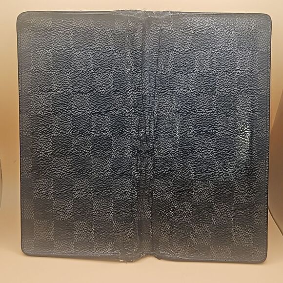 LOUIS VUITTON Brazza Damier Graphite Wallet Authentic Long - Picture 1 of 10